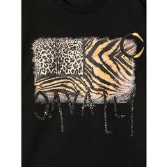 Animal Patchwork Print T-Shirt