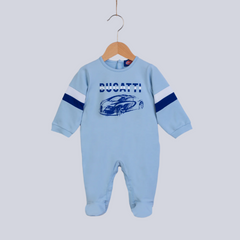 Baby Boy Logo Print Overall