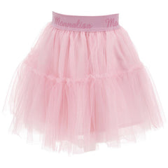 Logo Waistband Tutu Skirt