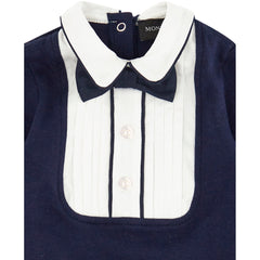 Cotton Tuxedo Overall With Bib