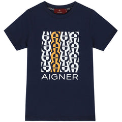 Cotton Logo Print T-shirt