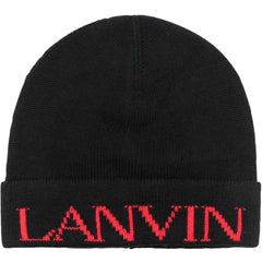 Logo Print Beanie