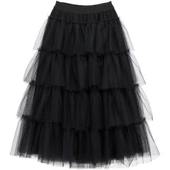 Tulle Skirt With Trim