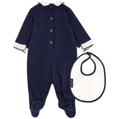 Cotton Tuxedo Overall With Bib