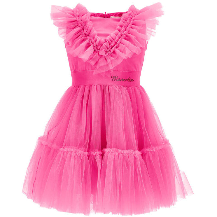 Silk Touch Tulle Dress