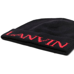 Logo Print Beanie